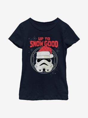 Star Wars Up To Snow Good Trooper Youth Girls T-Shirt