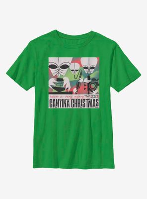 Star Wars Cantina Christmas Youth T-Shirt