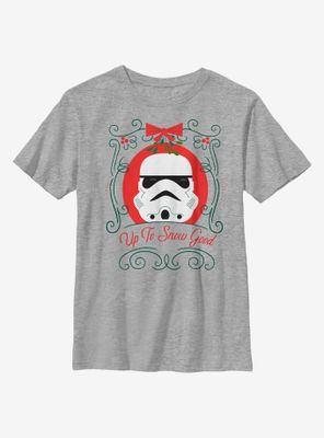 Star Wars Trooper Up To Snow Good Youth T-Shirt
