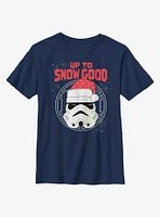 Star Wars Up To Snow Good Trooper Youth T-Shirt