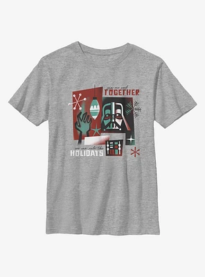 Star Wars Vader Join Me Rule The Holidays Youth T-Shirt