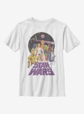 Star Wars Vintage Poster Youth T-Shirt