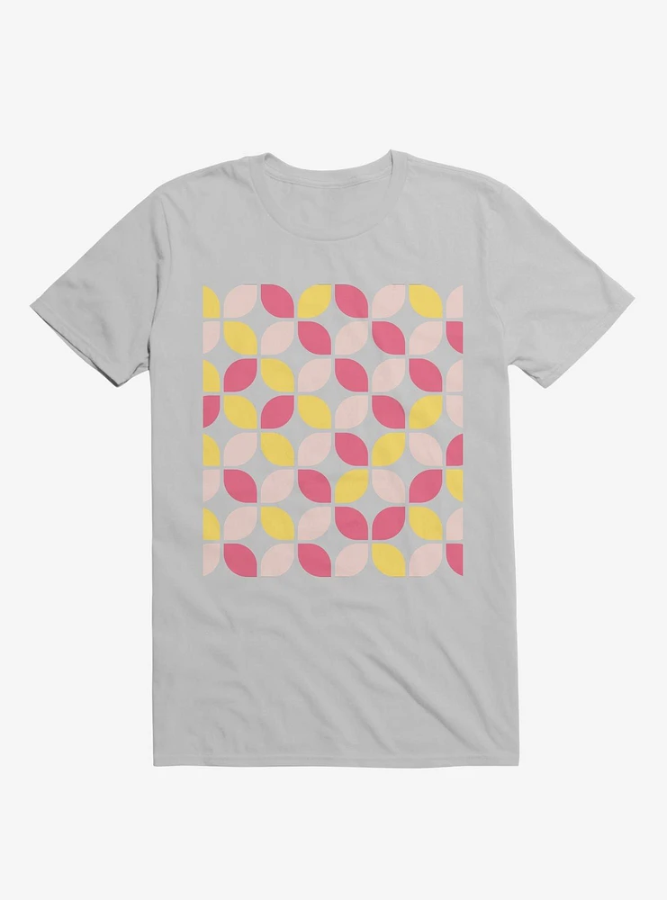 60s Vibe Leaf Pattern T-Shirt