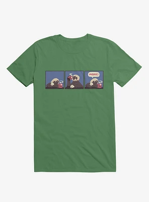 Sloth Coffee More! Comic T-Shirt