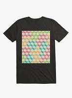 Sugar Cubes Geometric Pattern T-Shirt