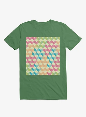 Sugar Cubes Geometric Pattern T-Shirt