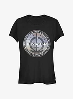 Marvel WandaVision Emblem S.W.O.R.D Logo Girls T-Shirt