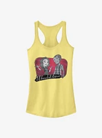 Marvel WandaVision Cartoon Couple Girls Tank