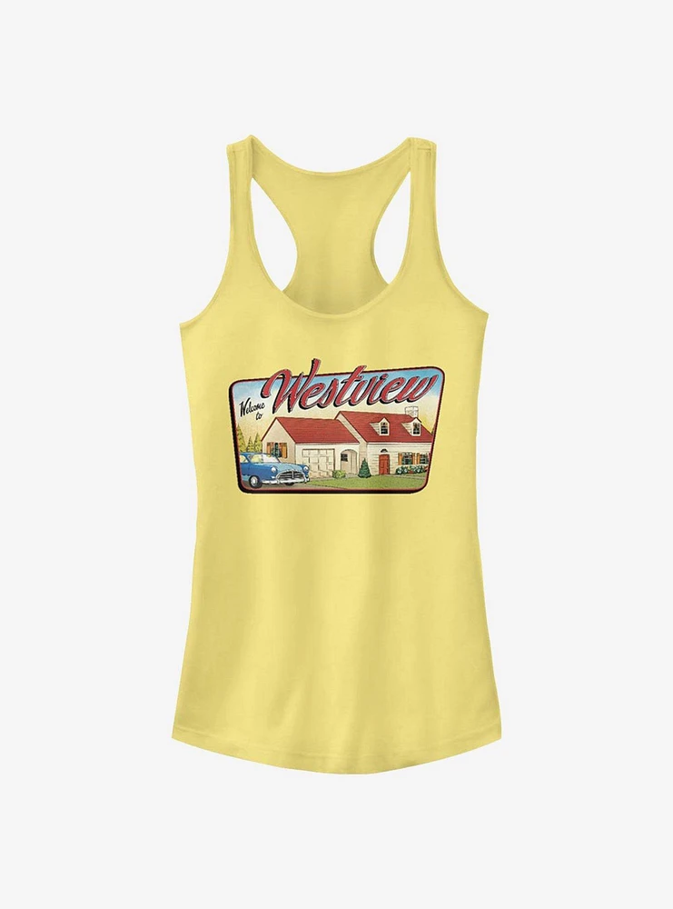 Marvel WandaVision Westview Welcome Girls Tank