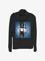 Marvel WandaVision S.W.O.R.D Agent Monica Cowlneck Long-Sleeve Girls Top