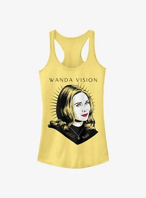 Marvel WandaVision Red Lip Wanda Girls Tank