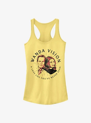 Marvel WandaVision Retro Unseen Love Girls Tank