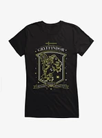 Harry Potter Gryffindor Sketch Shield Girls T-Shirt