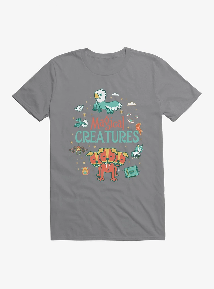 Harry Potter Comic Style Magical Creatures T-Shirt