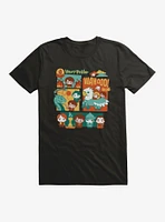 Harry Potter Comic Style First Four Films T-Shirt