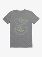 Harry Potter Hogwarts Sketched Shield T-Shirt