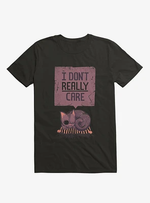 I Don't Care Cat T-Shirt