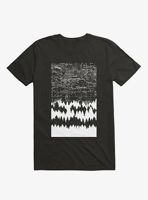 Maps Silhouette Square T-Shirt