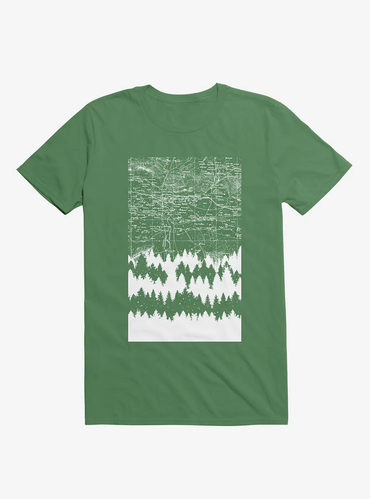 Maps Silhouette Square T-Shirt
