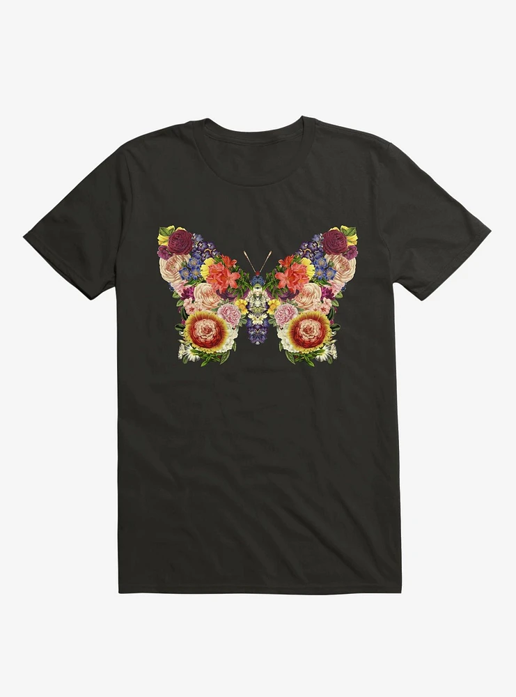 Spring Butterfly Floral T-Shirt