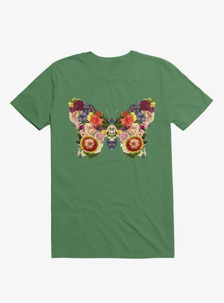 Spring Butterfly Floral T-Shirt