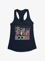 Barbie And The Rockers 80's Gradient Girls Tank Top