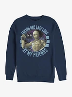 Star Wars: The Rise Of Skywalker Bye C3PO Sweatshirt