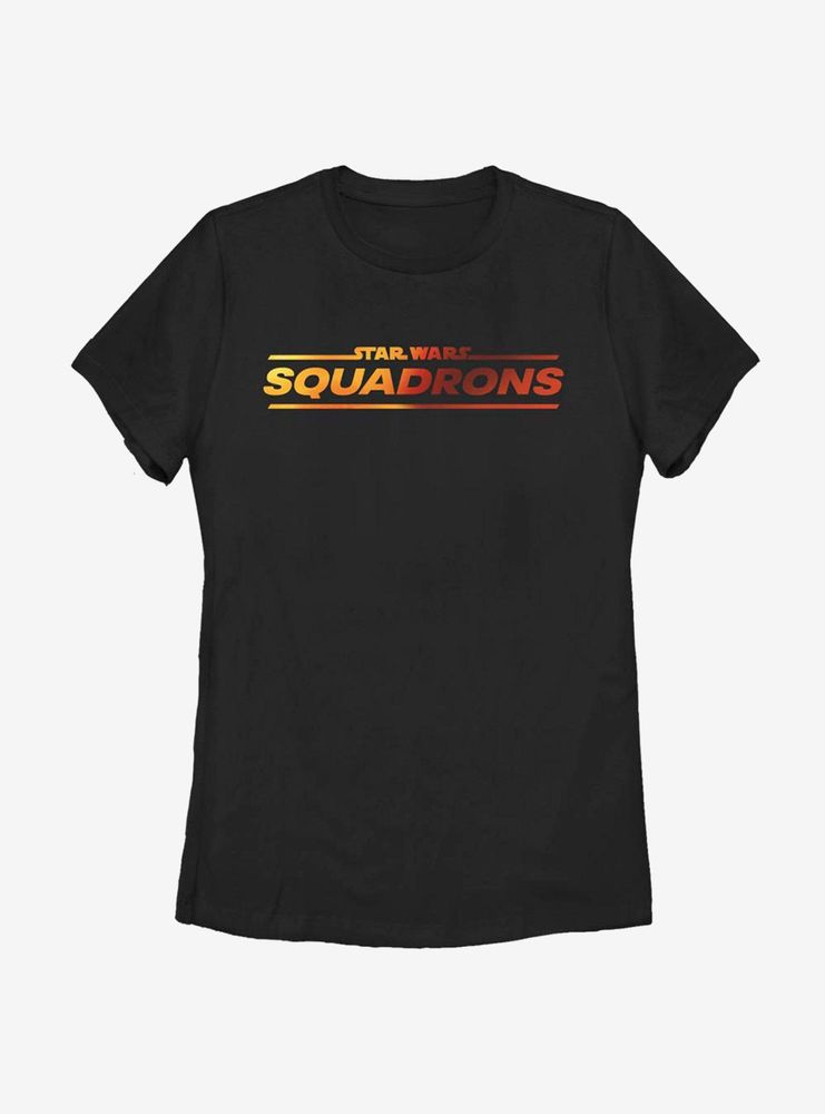 Star Wars Squadron Logo Womens T-Shirt