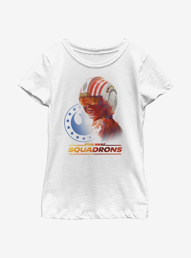 Star Wars Rebel Pilot Youth Girls T-Shirt