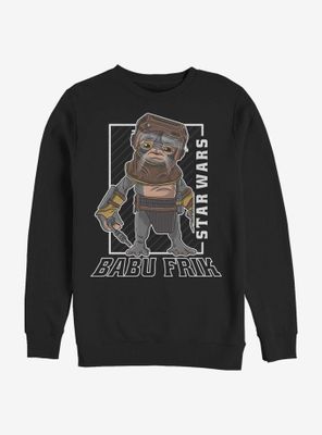 Star Wars: The Rise Of Skywalker Babu Frik Sweatshirt