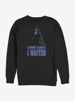 Star Wars: The Rise Of Skywalker Long Have I Waited Sweatshirt