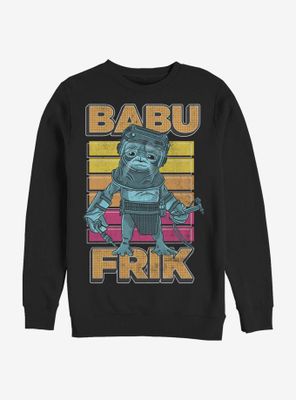 Star Wars: The Rise Of Skywalker Pop Babu Sweatshirt