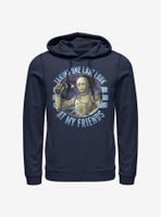 Star Wars: The Rise Of Skywalker Bye C3PO Hoodie