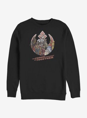 Star Wars: The Rise Of Skywalker Rebel Together Sweatshirt