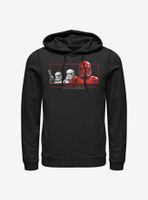 Star Wars: The Rise Of Skywalker Red And Pals Hoodie
