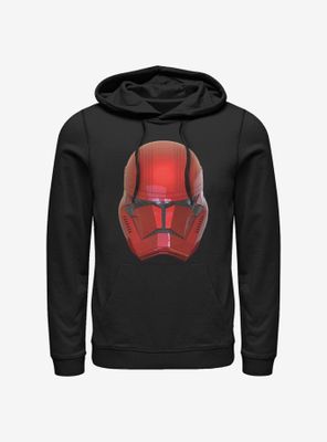 Star Wars: The Rise Of Skywalker Red Helmet Hoodie