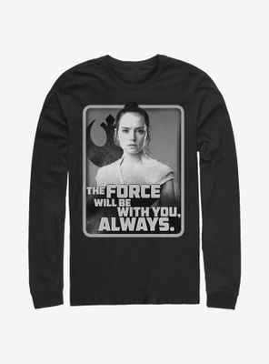 Star Wars: The Rise Of Skywalker With You Rey Long-Sleeve T-Shirt