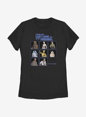 Star Wars: The Rise Of Skywalker Boxed Friends Womens T-Shirt
