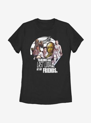 Star Wars: The Rise Of Skywalker Last Goodbye Womens T-Shirt