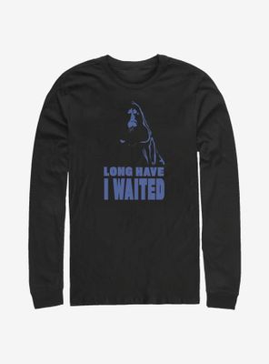 Star Wars: The Rise Of Skywalker Long Have I Waited Long-Sleeve T-Shirt