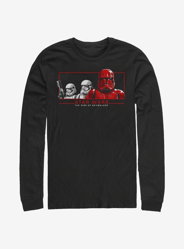 Star Wars: The Rise Of Skywalker Red And Pals Long-Sleeve T-Shirt