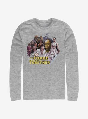 Star Wars: The Rise Of Skywalker Together Characters Long-Sleeve T-Shirt
