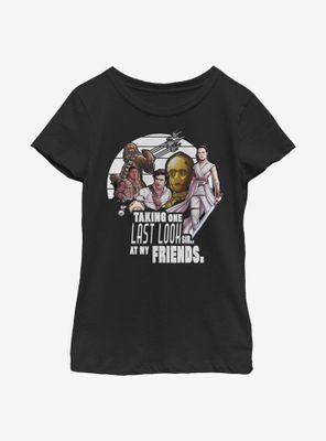 Star Wars: The Rise Of Skywalker Last Goodbye Youth Girls T-Shirt