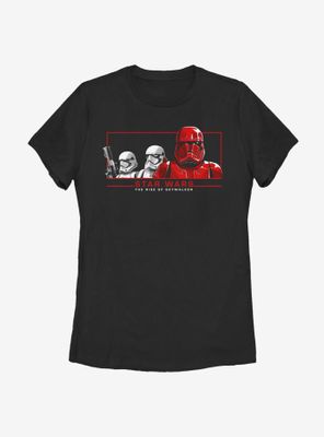 Star Wars: The Rise Of Skywalker Red And Pals Womens T-Shirt
