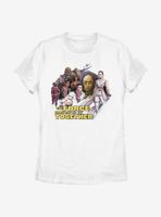 Star Wars: The Rise Of Skywalker Together Characters Womens T-Shirt