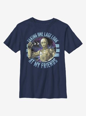 Star Wars: The Rise Of Skywalker Bye C3PO Youth T-Shirt
