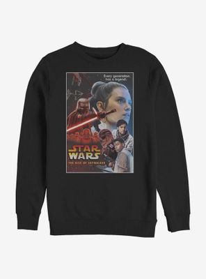 Star Wars: The Rise Of Skywalker Vintage Poster Sweatshirt