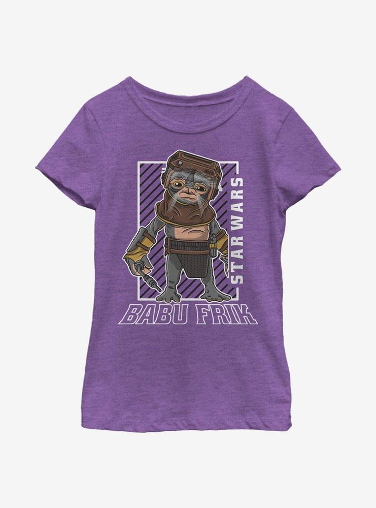 Star Wars: The Rise Of Skywalker Babu Frik Youth Girls T-Shirt