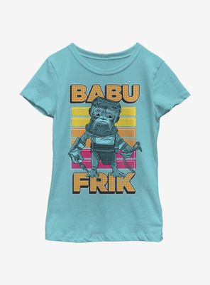 Star Wars: The Rise Of Skywalker Pop Babu Youth Girls T-Shirt