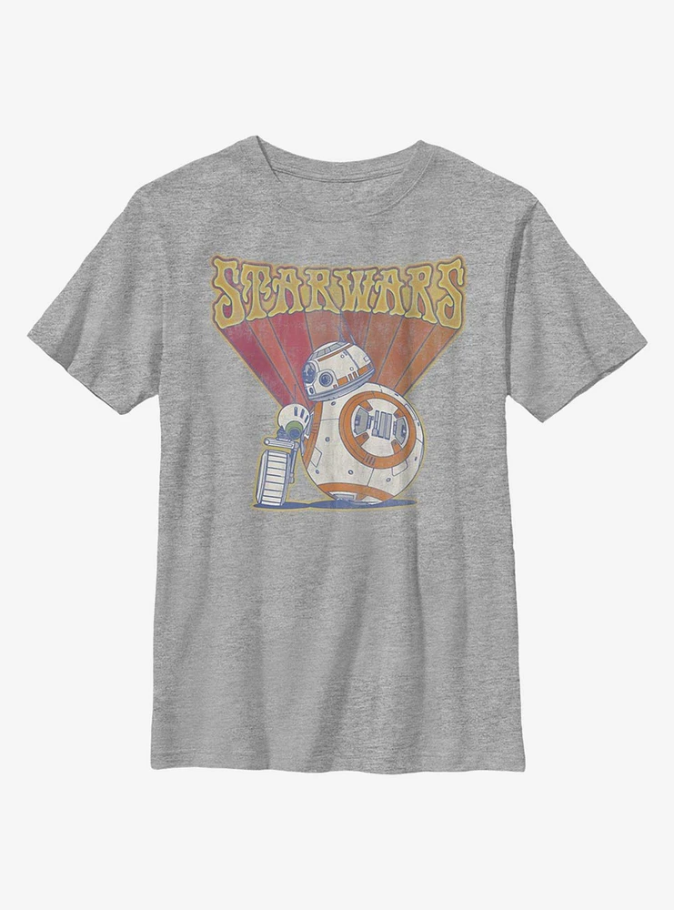 Star Wars: The Rise Of Skywalker BB-8 Retro Youth T-Shirt